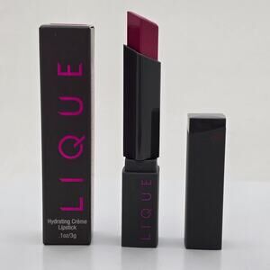 LIQUE Hydrating Crème Lipstick “Potion” Deep Berry‎ Shade 3g / 0.1oz New in Box